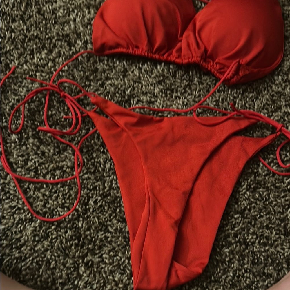 Red Bikini Set - Picture 3 of 3